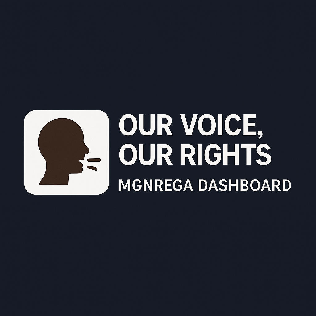 Our Voice, Our Rights – MGNREGA Dashboard